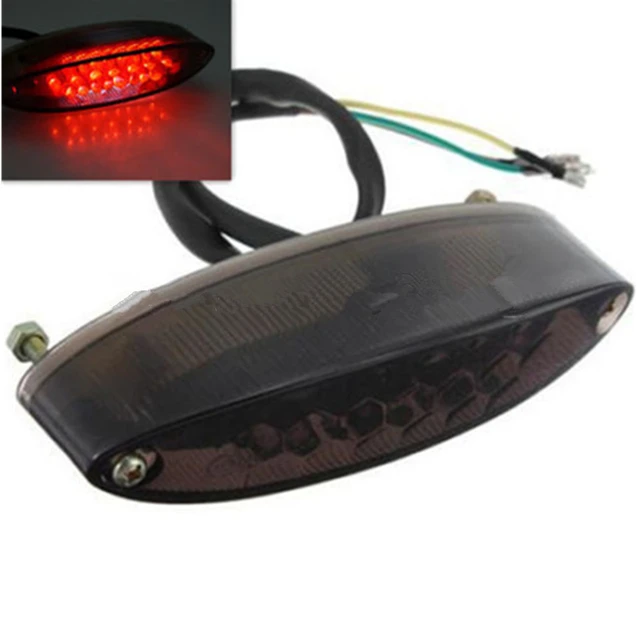 Illuminate Your Ride with the 12v Smoke 28 LED Tail Brake Stop License Plate Light