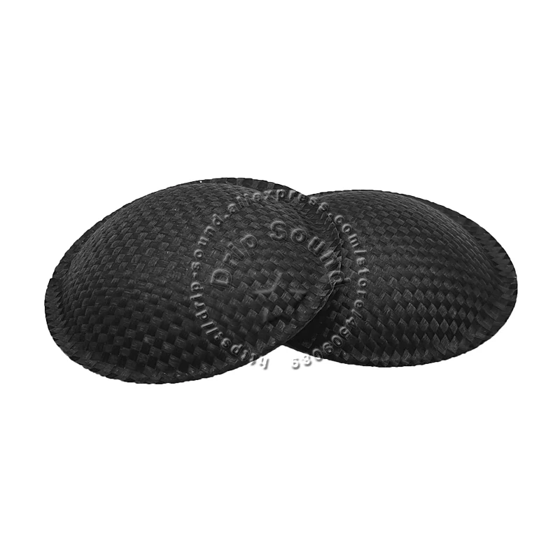 2pcs 35/43/55/65/94/105/115mm Speaker Carbon Fiber Dust Cap Bass Subwoofer Dustproof Dome Cone Cover Speaker Repair Parts