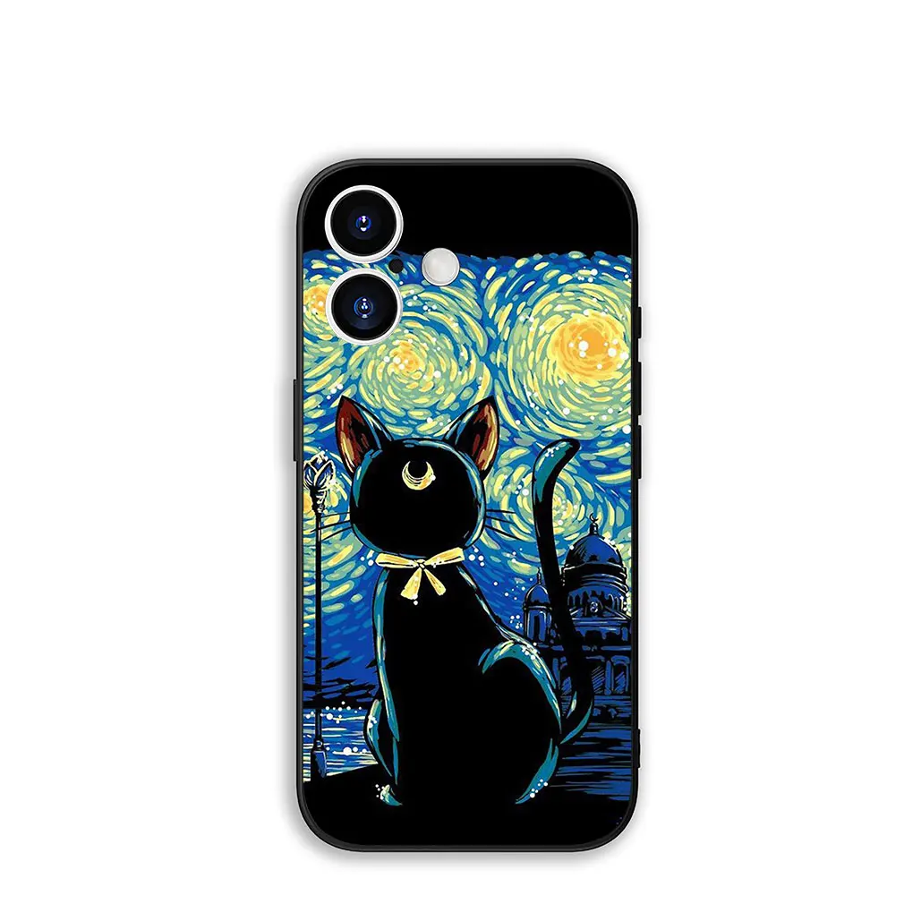 Sailor Cat Girl Moon Phone Case - Stylish Protective Cover