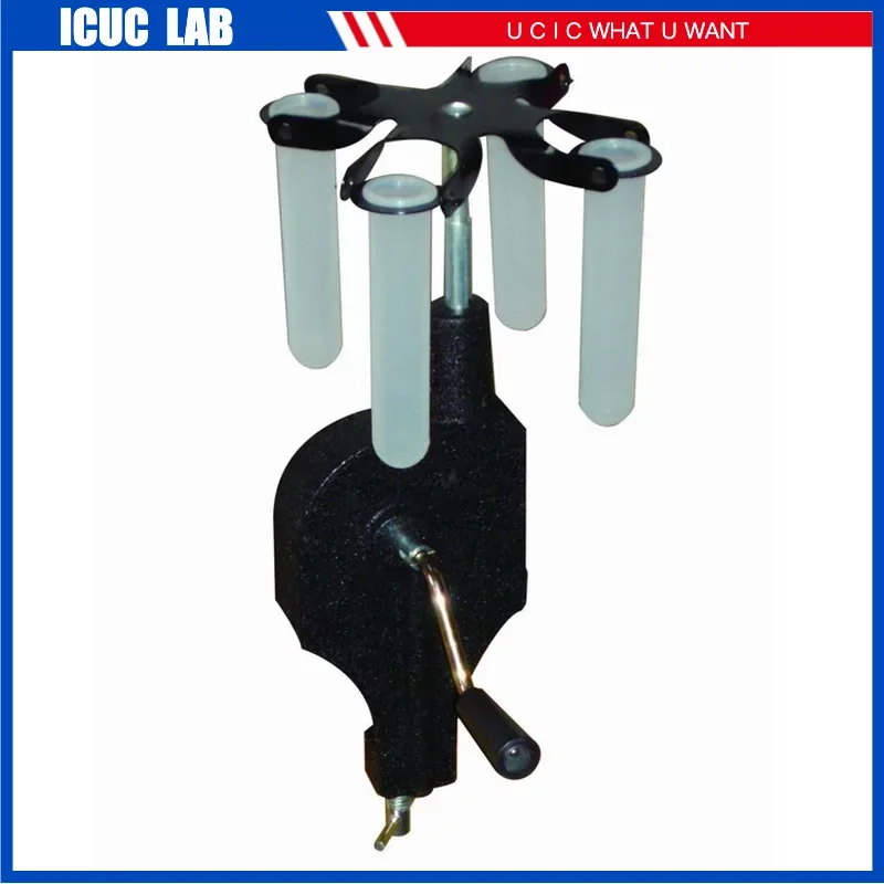 Cheap Hand Operated Manual Precipitator Chemical Centrifuge for Laboratory Use Capacity 4x15ml Lab Equipment SYHD-1