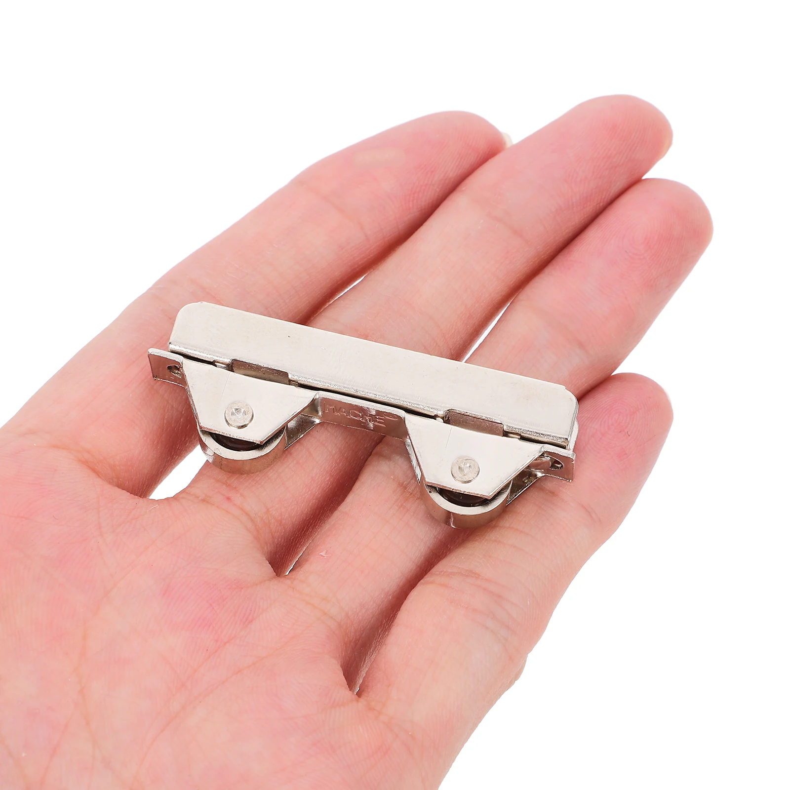 Sliding Patio Door Rollers Slotted Sliding Door Wheels Glass Pulley Shower Barn Wheels Replacement 4pcs