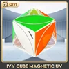[CubeFun]QiYi IVY Cube Magnetic UV Maple Leaf M Magic Cube MoFangGe Education Professional Speed Puzzle Children Toys 1