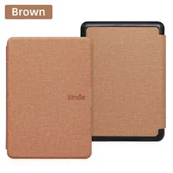 Magnetic Pouch Cover Shell for Kindle Paperwhite - Colorsoft Edition (Brown)