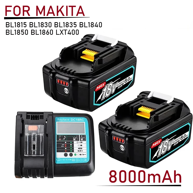 

Оригинальная Аккумуляторная Батарея Makita 18 в 6,0 1850 Ач для электроинструментов Makita со стандартной заменой литий-ионных элементов LXT BL1860 18 в мАч