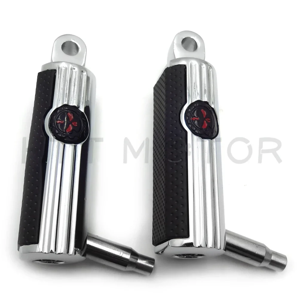 

Aftermarket Free Shipping for Suzuki Boulevard Intruder S83 VS1400 Marauder 800 VZ800 Skull Footpeg Footpegs