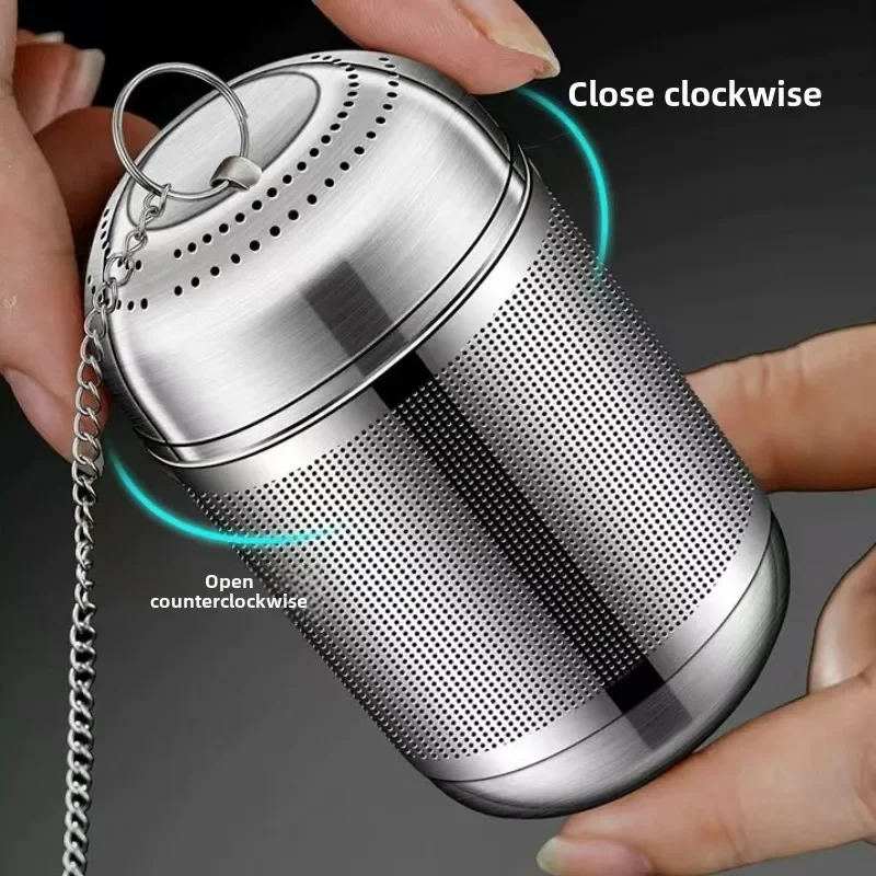 Tea Strainer Stainless Steel Tea Infuser Tea Leaves Spice Seasoning Ball Strainer Teapot Fine Mesh Coffee Filter Teaware