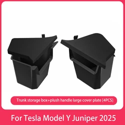 Premium Rear Trunk Storage Box Cargo Organizer Accessory (Style B (4PCS))
