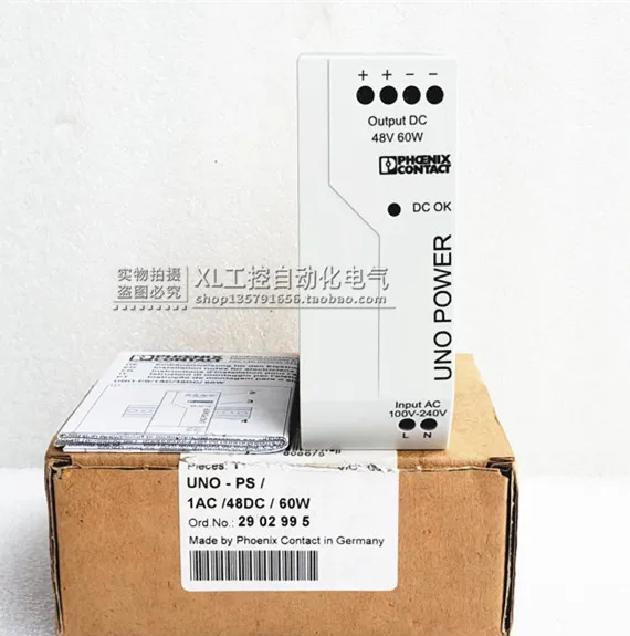 

UNO-PS/1AC/48DC/60W новый оригинальный модуль питания Phoenix, заказ 2902995