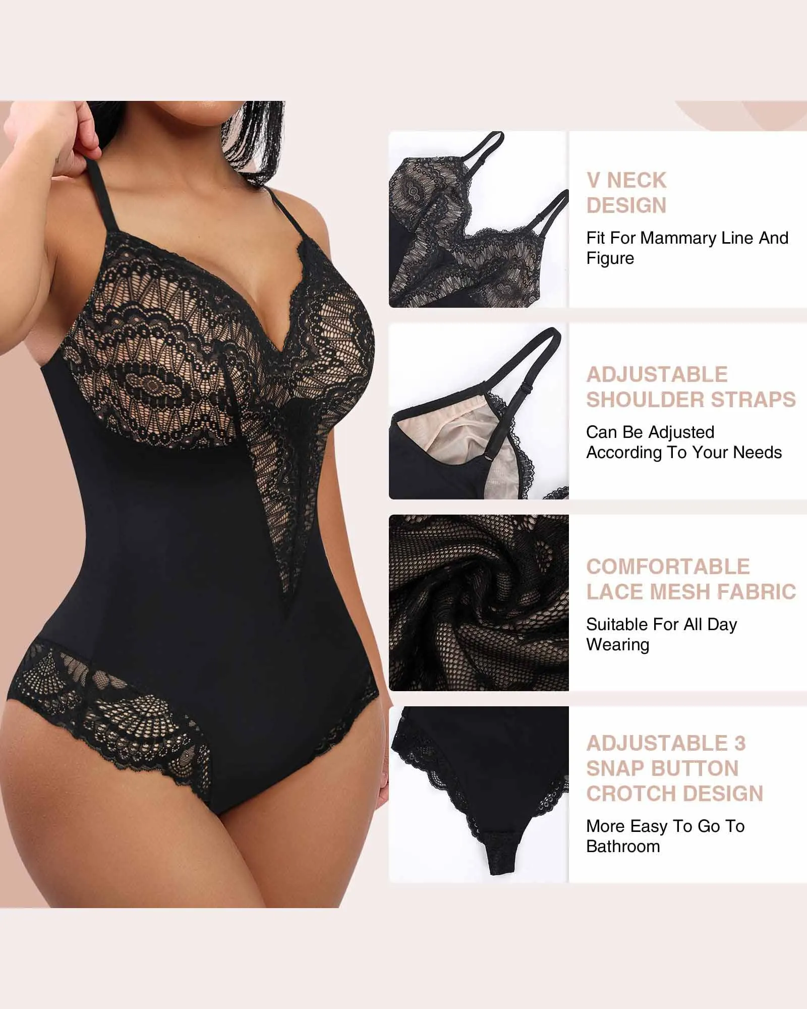 Body Shaping Thong For Women Seamless Tummy Control Underwear Fajas Colombianas Body Shaper With Breathable Fabric