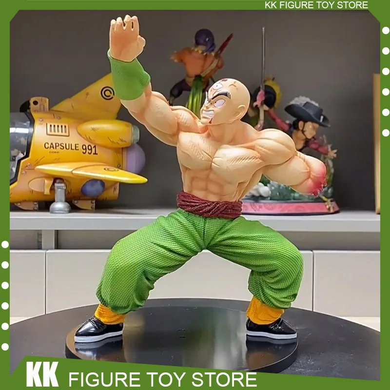 

Dragon Ball Anime Figure Brokeback Tien Shinhan Cartoon Peripheral Action Figures Model Collect Ornaments Children Toy Gifts