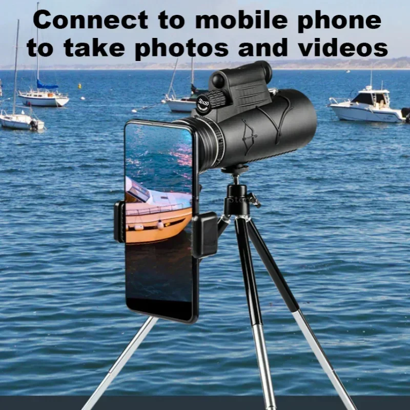 50x60 HD Monocular 4