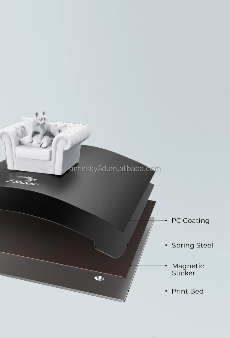 Impresora 3D Creality Ender-3 V2 Neo de Alta Precisión (220x220x250mm) S8f68efdf303f4801838f2111b7c5fa20p