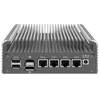 Intel Mini PC i3 N305 N355 N150 N100 Soft Router DDR5 4xi226-V 2.5G LAN Fanless Solid Firewall Computer Proxmox ESXi Host Server 6