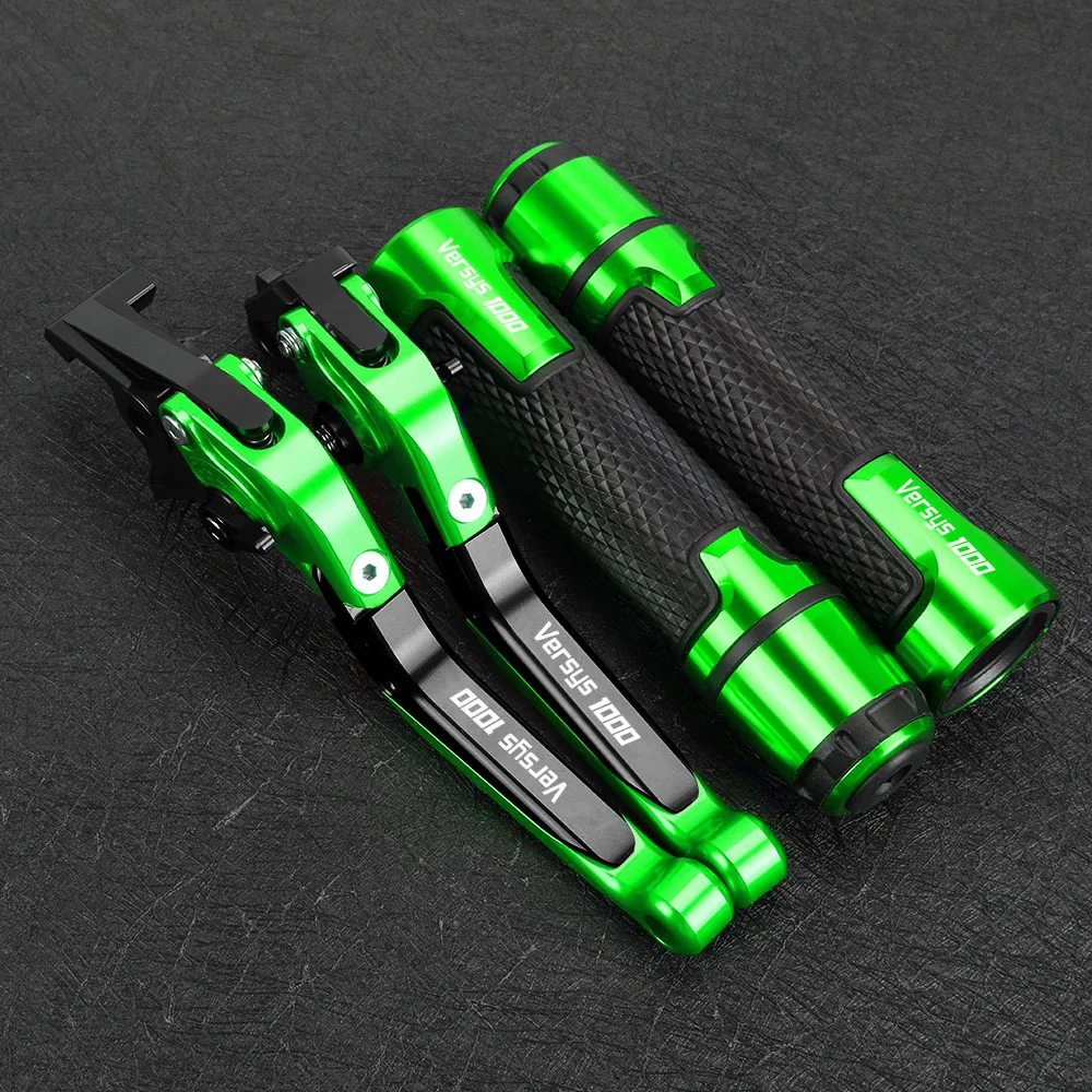 

VERSYS1000 Motorcycle Adjustable Folding Extendable Brake Clutch Levers Handlebar Grips Ends FOR KAWASAKI VERSYS 1000 2015-2023