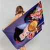 Cute White Snow Beautiful Girl Big Microfiber Beach Towels Quick Dry Towel Sand Beach Towels Pool Towel For Travel Swim Pool 6