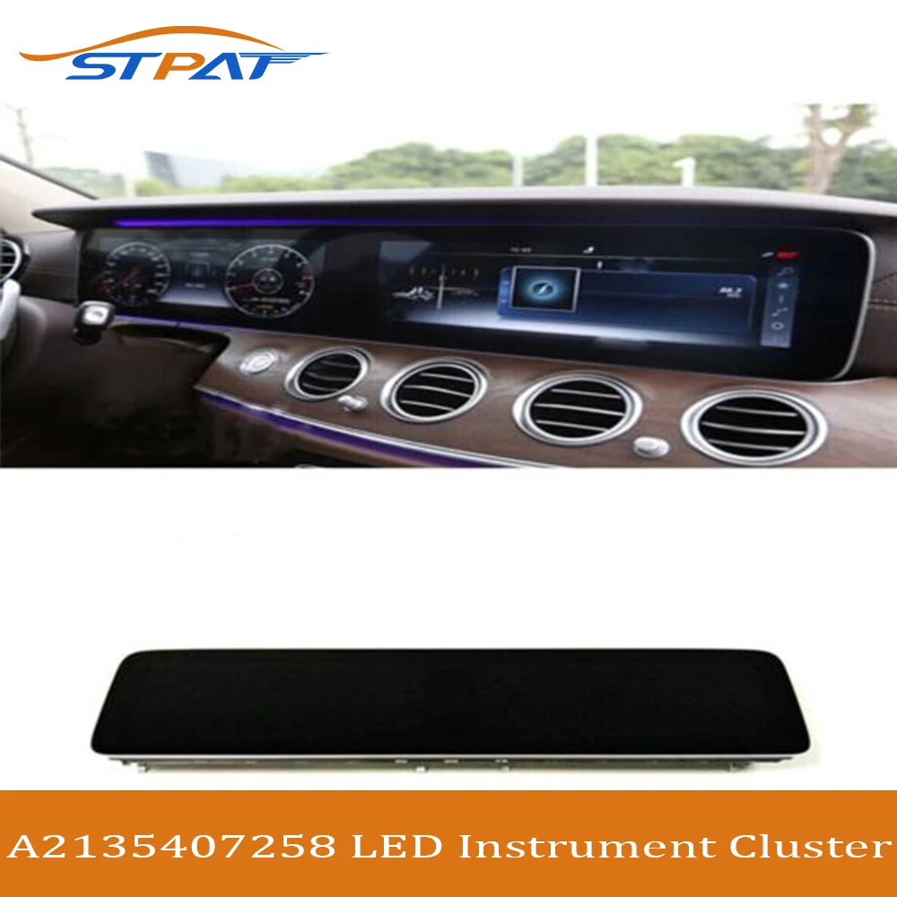 

STPAT LED Instrument Cluster Ambient Light For Mercedes Benz W213 E200 E300 E350 E400 A2135408472 A2135407258