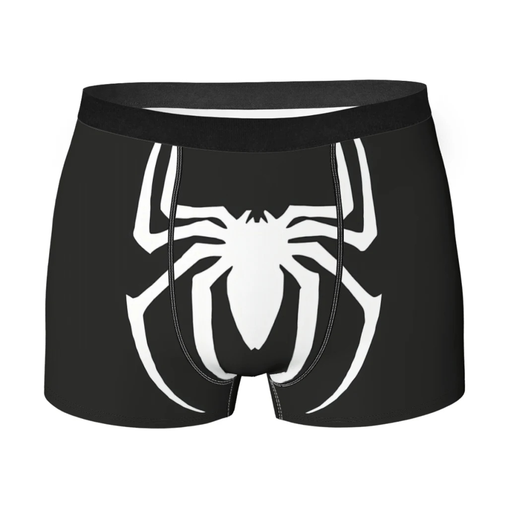 

Мужские трусы Spider логотип в виде паука, мужское нижнее белье, удобные шорты, боксеры, трусы