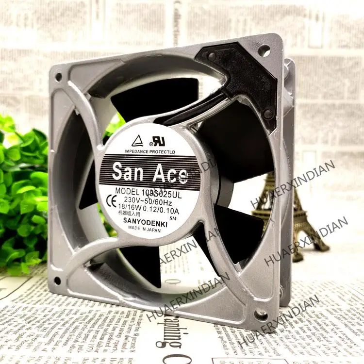 

New 109S025UL 230V 18/16W 0.12/0.10A 12038 12CM Cooling Fan Assembly Kit