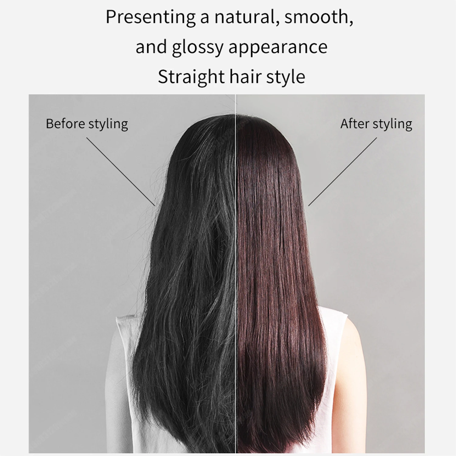 2IN1 Cold/Hot Air Straightener with LCD Display Hair Straightener & Hair Dryer Styling Ions Iron Styling hair dryer hair styler air hair styler hair styling set