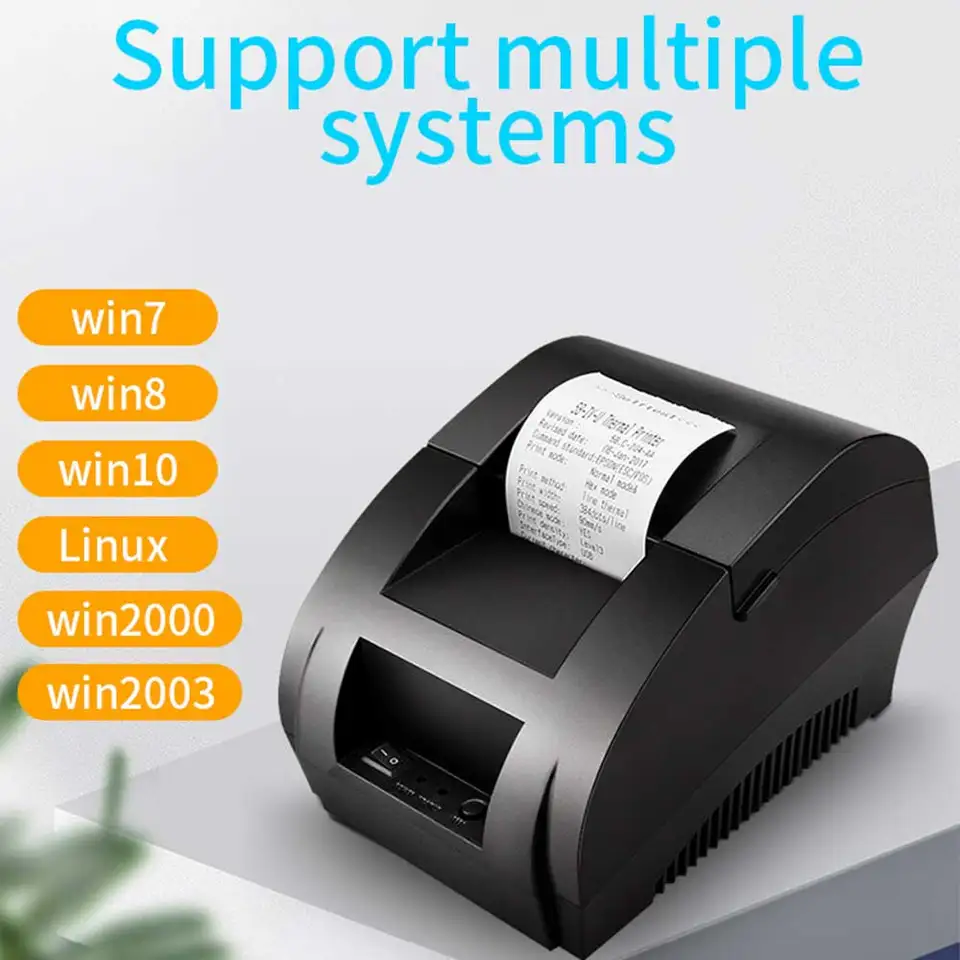 POS USB サーマル レシートプリンター　プリンター Amazon.co.jp: レシートプリンター,80mm USB+BT レシート