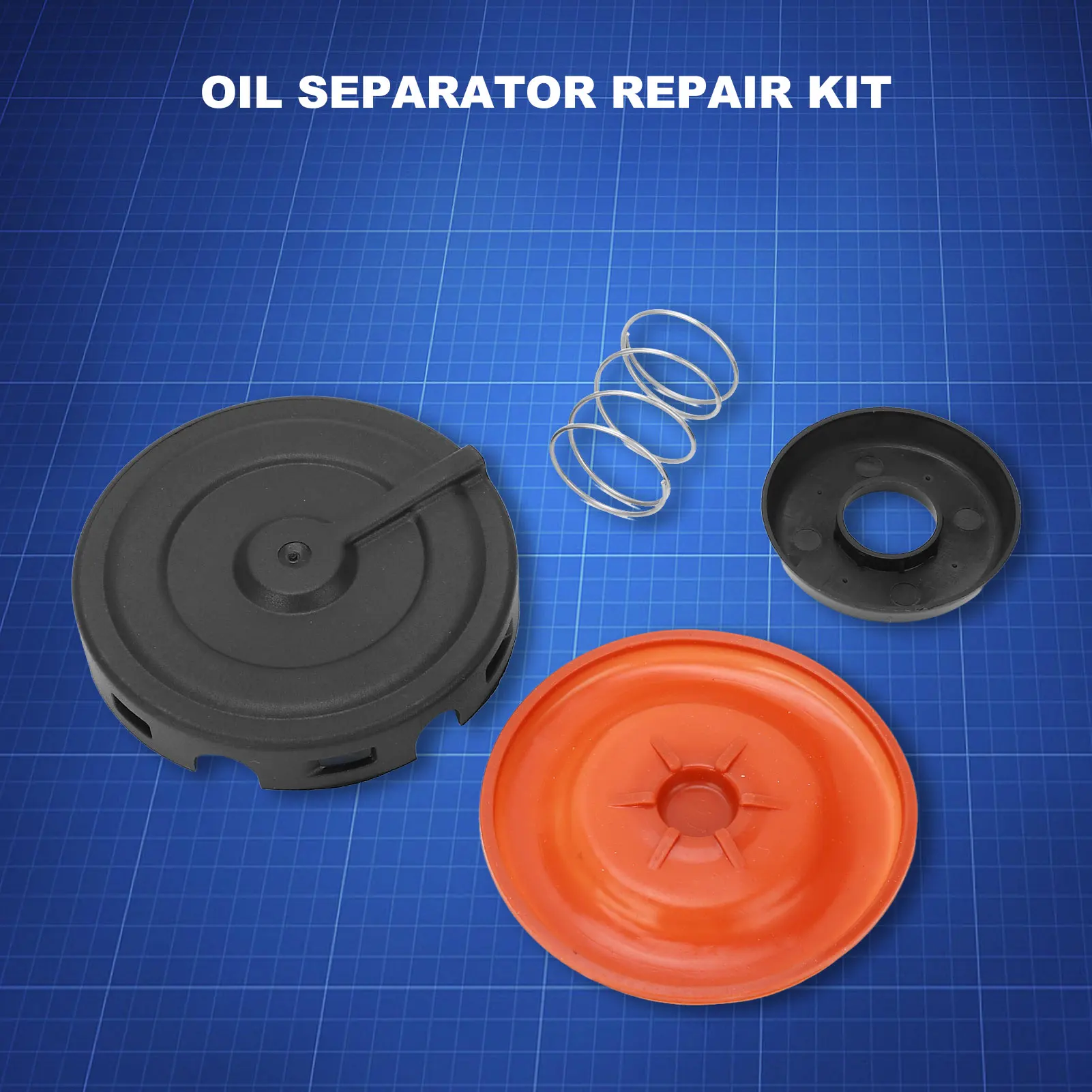 Oil Gas Separator Pcv Valve Engine Cover Repair Kit Car Oil Separator Repair Kit 063495A Replacement for VW 1.8 2.0 TFSI CBF CCT CDA for Audi A3 A4 Avant Allroad A5 Q5 TT 063495E