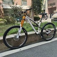 Kalosse 26/27,5 pulgadas bicicleta de montaña bicicleta de suspensión completa frenos hidráulicos 11 velocidades Adluts bicicletas - Imagen 2