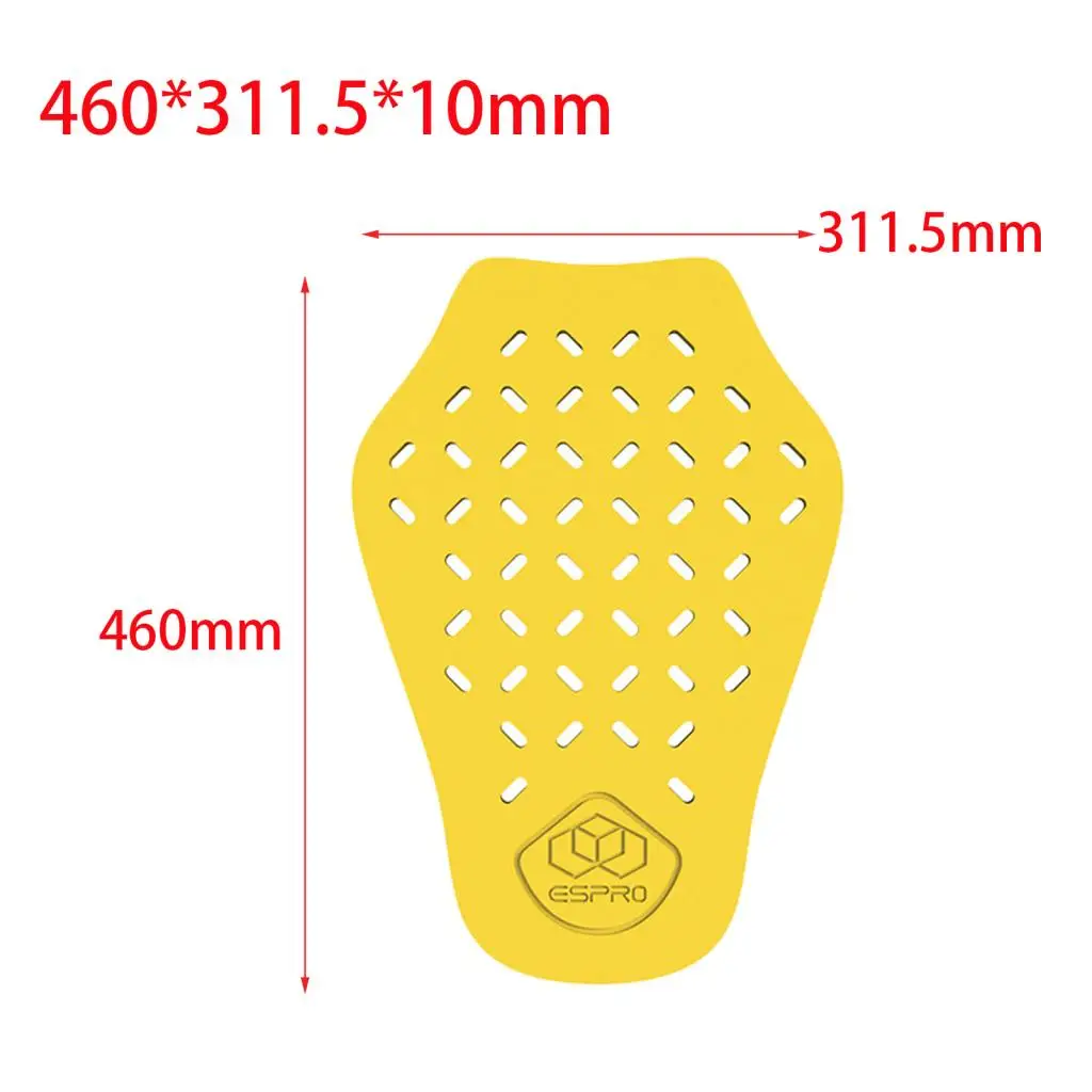 Motorcycle Back Protector Durable EVA Lightweight Protective Biker Gear Armor Back Pad for Motorcycle Jackets Skating Adult