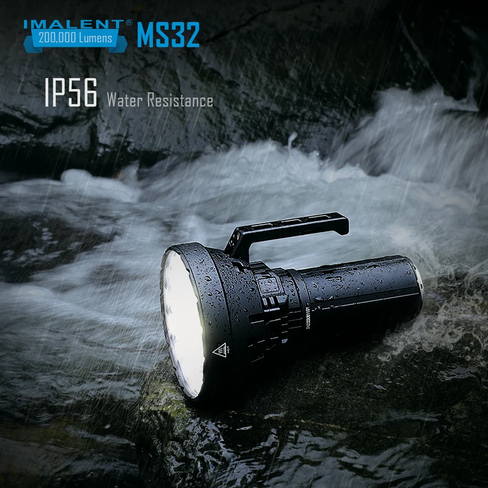 IMALENT MS32 200000ルーメン 超高輝度懐中電灯 射程1618m ハイパワー 