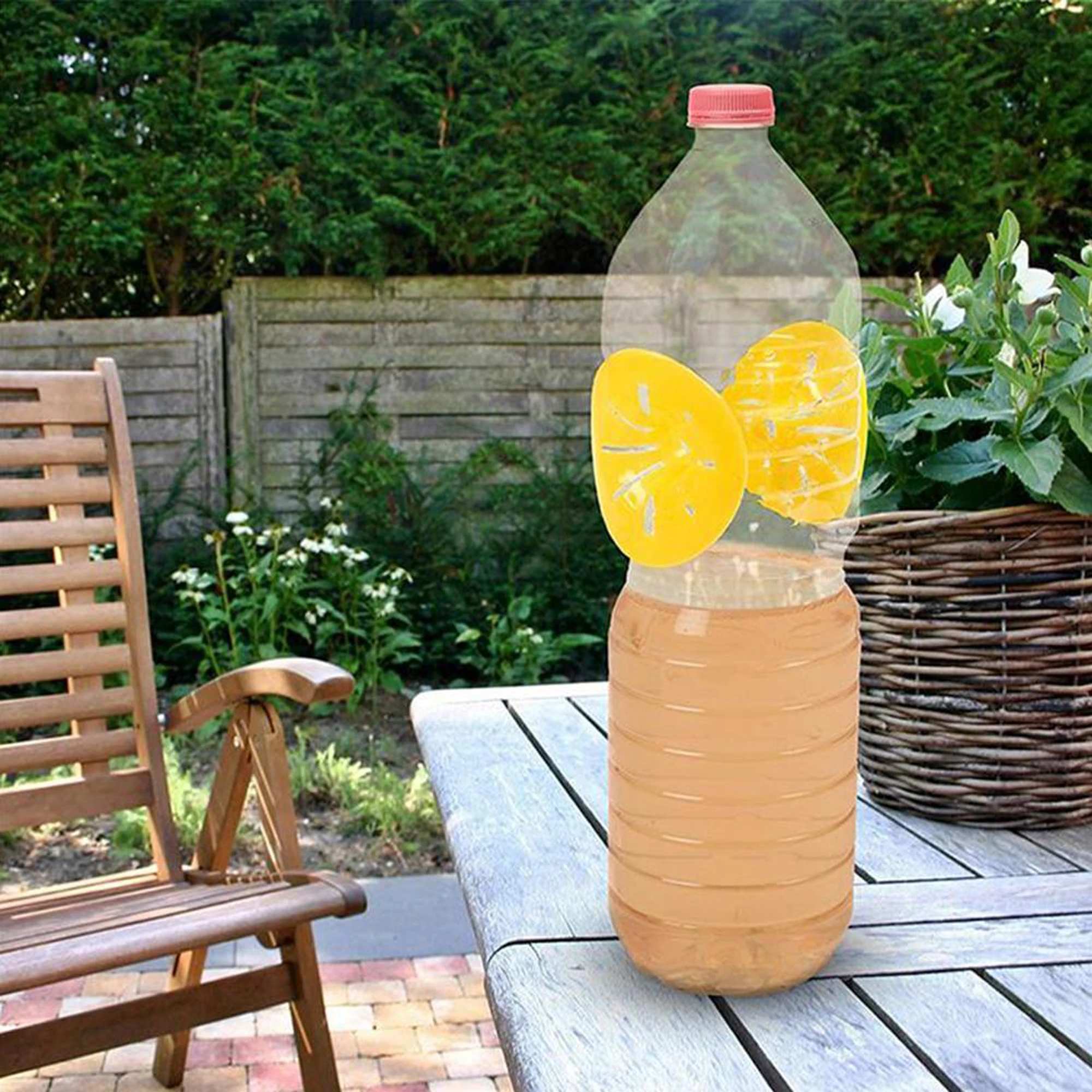 Home Garden Yellow Jacket Trap Beekeeping Hornets Catcher Wasp Insects Funnel Killer Plastic Reusable Outdoor Hanging Trap