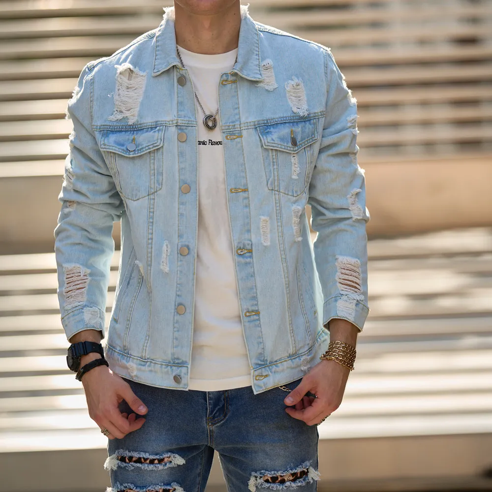 Look com Jaqueta Jeans Masculina: Tendência e Estilo para o Homem Moderno, image size:1000x1000