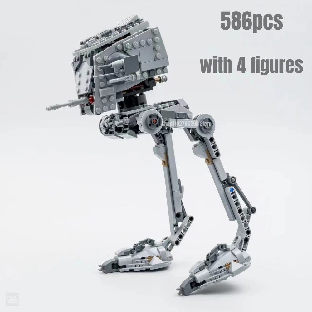 586 Pezzi Star Plan Walker Building Blocks Modello Fit 75322 75153 Giocattoli Per Bambini Regalo Di Natale