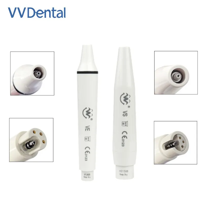 VV Dental For EMS/Woodpecker/SATELEC  Dental Ultrasonic Scaler Dentistry Handpiece for Ultrasonic Scaler Cleaning