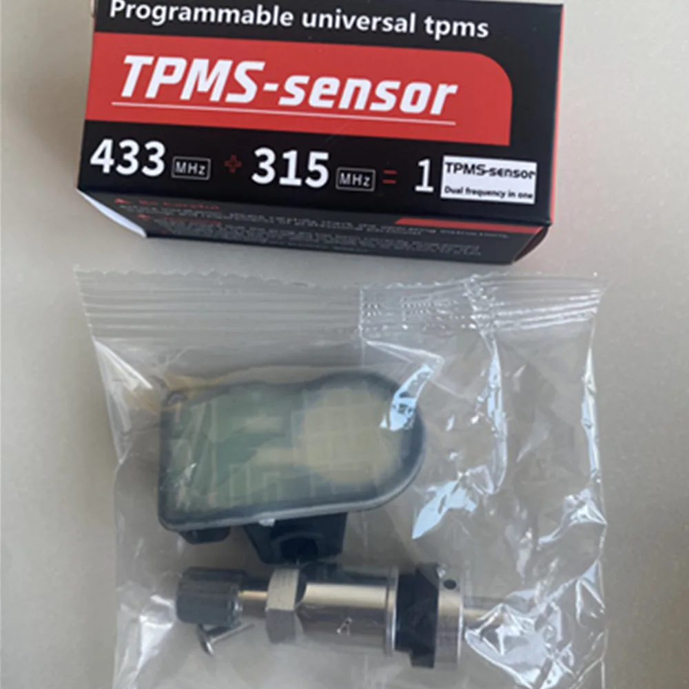 รูปสินค้า เซ็นเซอร์ตรวจจับลมยางรถยนต์ TPMS 2 in 1 โปรแกรมได้