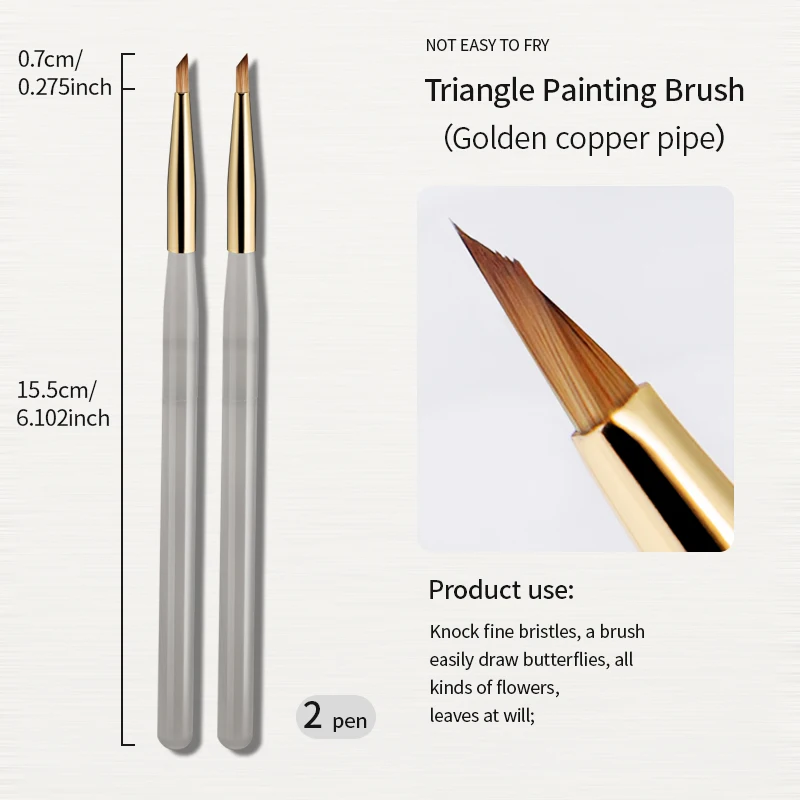 Triangle Brush 2pcs