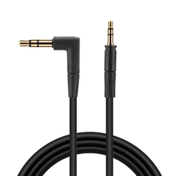 Premium 3.5mm to 2.5mm Headphones Audio Cable - 1.5M Long Cord - 1.5m (Black)