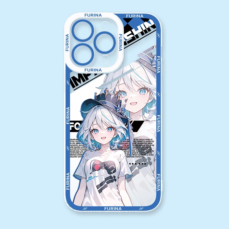 Genshin Impact Themed Smartphone Case - Stylish and Durable Design