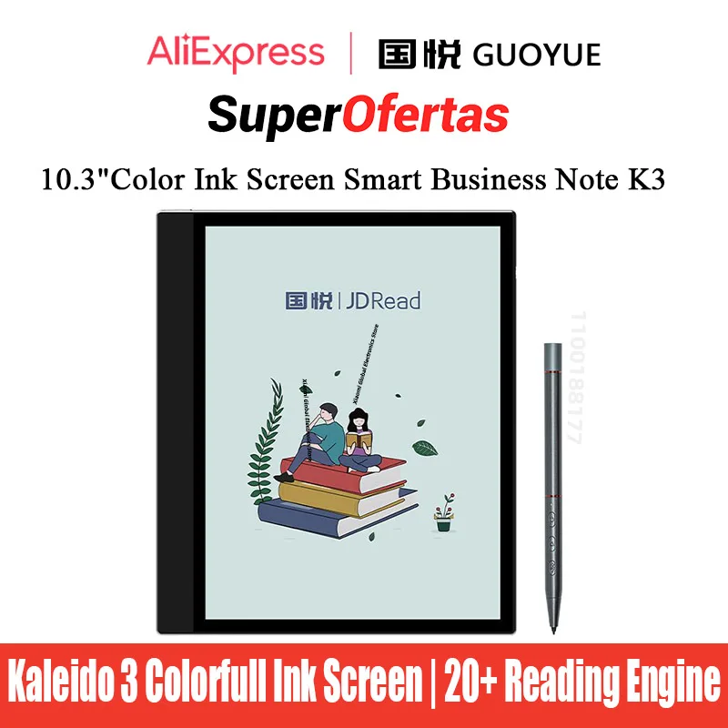 Guoyue K3 Color eBook JDRead 10.3inch Smart Eink Screen Business ...