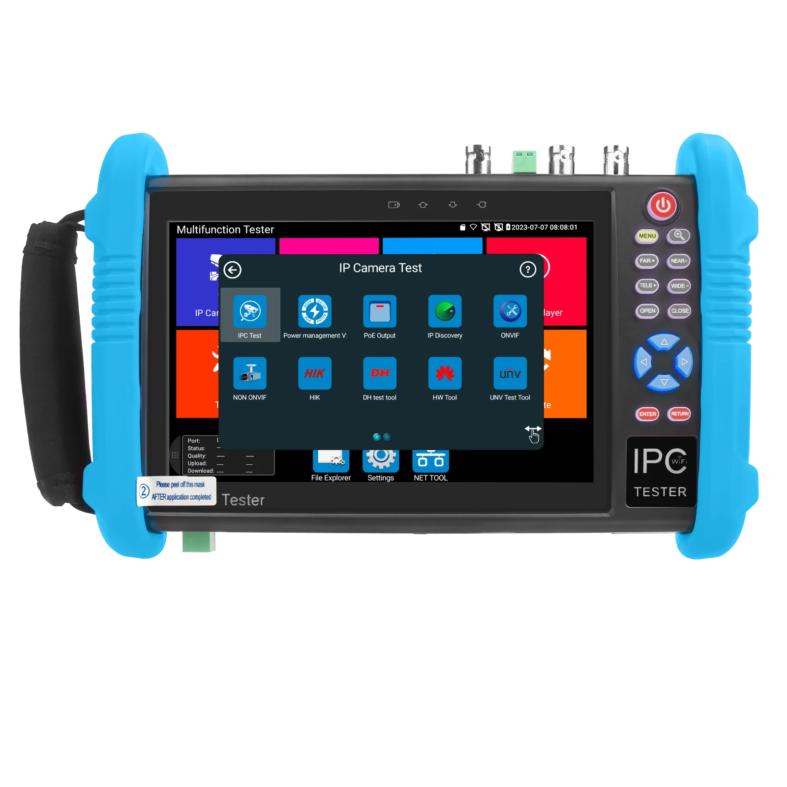 CCTVテスター ケーブル検出器、 Ipc 9800adh Plus テスター Ip カメラ 