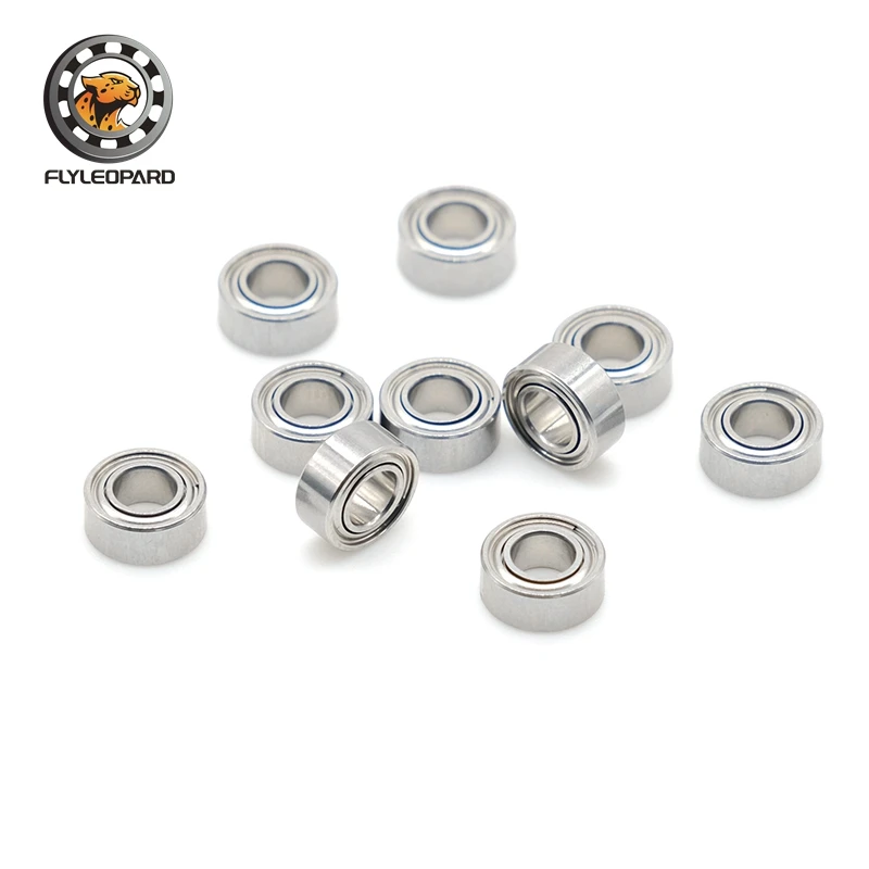 Rolamento Pesca Reel Handles 4x7x2.5 mm Smr74zz Abec-9 10 Pcs Aço Inoxidável