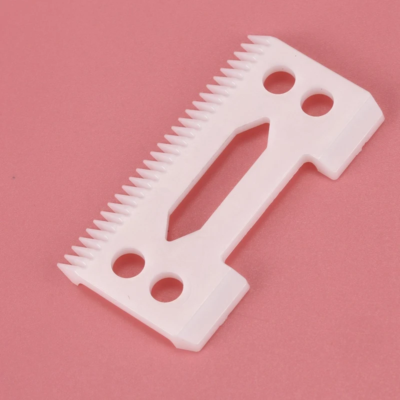 2Pcs 28 Teeth Zirconia Ceramic Clipper Blade Wahl Senior Hair Clipper