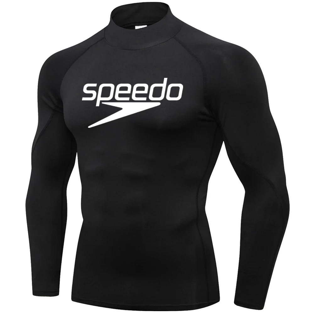 Rash Guard Men Swimming Tights Long Sleeve Surf Diving