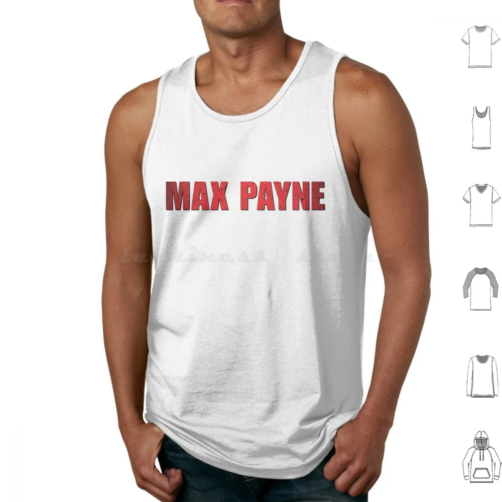 Max Payne Canotte Stampa Cotton Max Payne Movie Logo