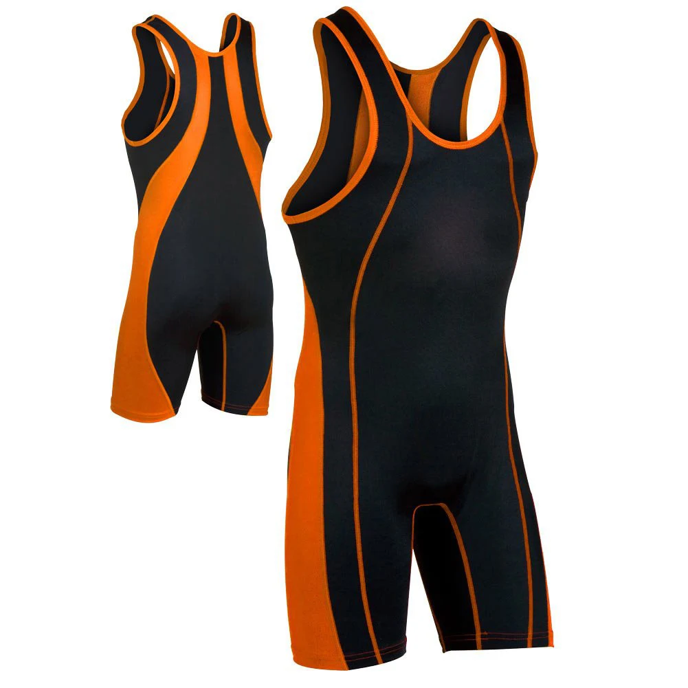 Youth & Adult Wrestling Suit Wrestling Skinny Jumpsuit Stretchy Leotard Bodysuit Swimwear Weight Lifting Gymnastic Outfit