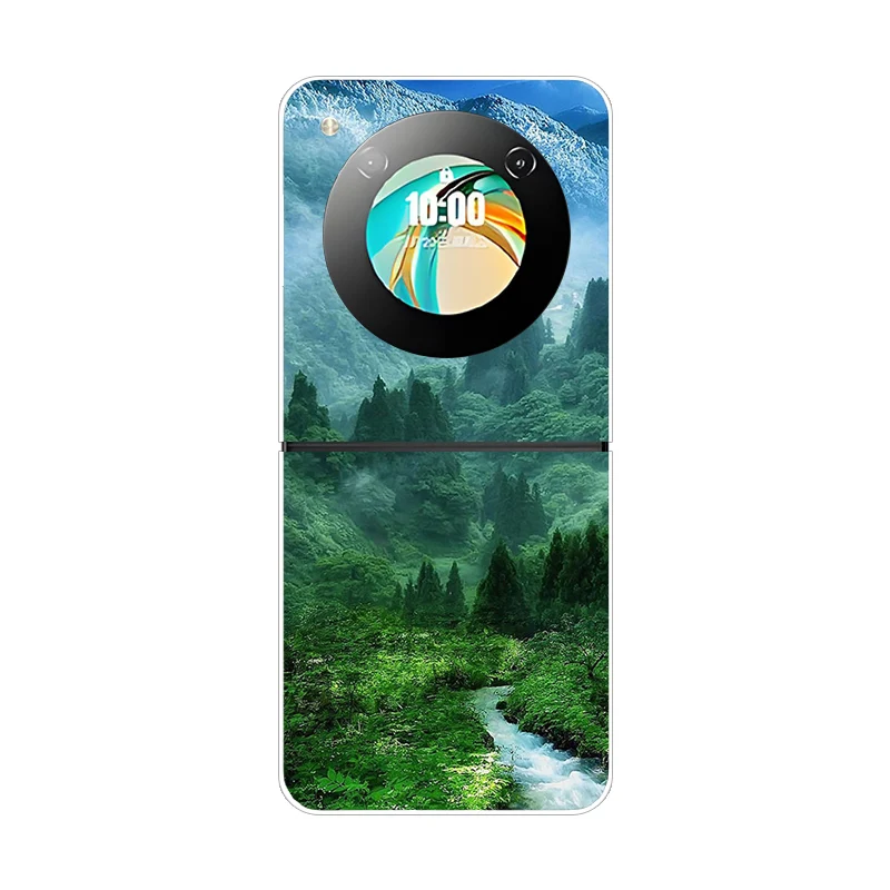 Stylish Animal Pattern Protective Transparent Phone Case - Hard Shell Cover
