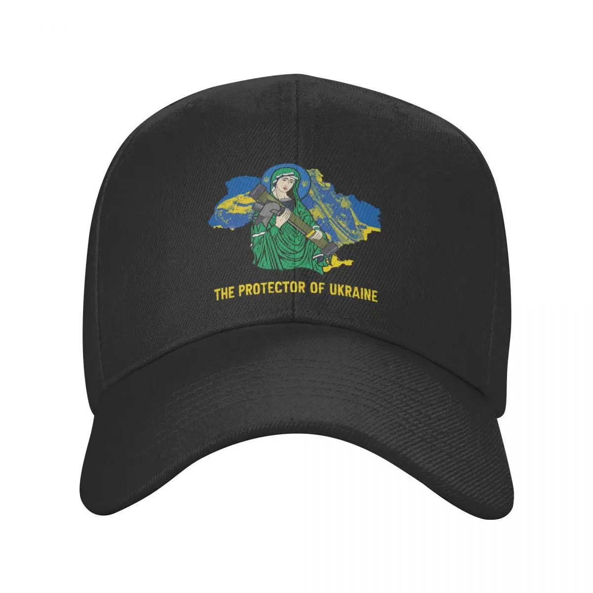 

Punk Unisex Saint Javelin Baseball Cap Adult St The Protector Of Ukraine Adjustable Dad Hat Men Women Snapback Hats Trucker Caps