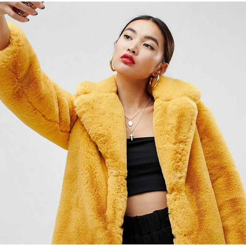 Faux Fur Coat