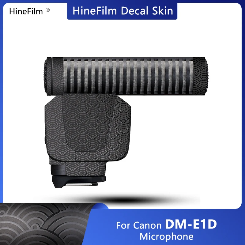 Per Canon Dm-E1D Mic Decal Skins Wrap Cover Film Per R3 R5 R6M2 R7 R10 Dme1D Microfono Premium Sticker