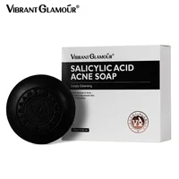 VIBRANT GLAMOUR Salicylic Acid Acne Handmade Soap Cleanses Pores Inhibits Acne Anti-Inflammatory Soothing  100g 1