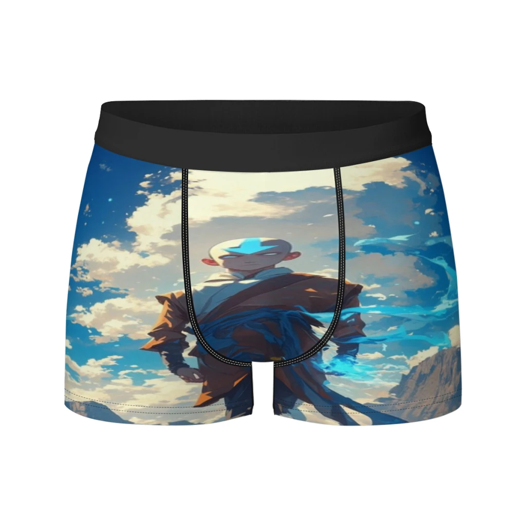 thumbnail image 1 of Calzoncillos tipo bóxer clásicos de Anime Avatar The Last Airbender para hombre, ropa interior transpirable para hombre, 1 of 5