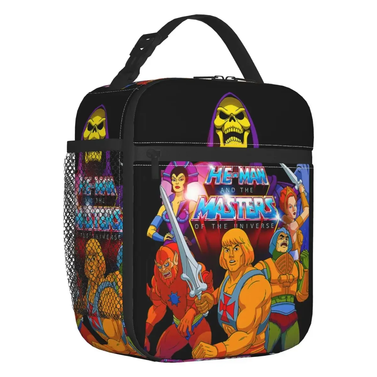 

Переносной Ланч-бокс He-Man Masters Of The Universe, герметичный, скелет-Ра, Термоизолированный Ланч-бокс для школы